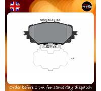 BRAKE FOR FIAT 124 1.4 TEXTAR PADS FRONT