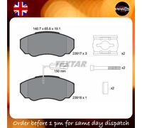 BRAKE FOR FIAT DUCATO TEXTAR PADS FRONT