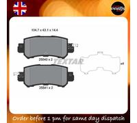 BRAKE FOR MAZDA 2 CX-3 CX-5 TEXTAR PADS REAR