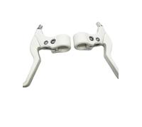 Brake Handle, All-White Two-Finger Mountain Brake Handle, Children's Car Small Handle, Mountain Bicycle Accessories, Comfortable and Durable Waterproof Fit for Bike