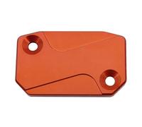 Brake Handle Lever Brake Handle CNC Front Brake and Clutch Fluid Reservoir Cover Cap Fit for KTM SX EXC EXCF SMR SXF XCF EXC 125 150 200 250 300 350 400 450 500 530(Orange)