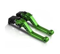 Brake Handle Lever Motorcycle CNC Adjustable Brake Clutch Lever Handle For NINJA 400/Z400 2018 2019 2020 2021 Handlebar Clutch(Green)