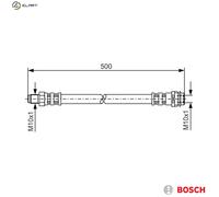 New Brake Hose for MERCEDES-BENZ:W169,W245,B670,B668,B667 1694280035