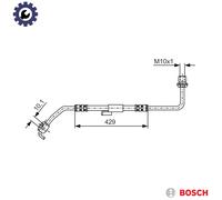 BOSCH 1 987 476 511 Brake hose