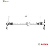 BOSCH 1 987 476 700 Brake hose