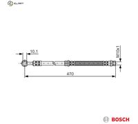 BOSCH 1 987 476 775 Brake hose