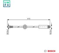 BOSCH 1 987 481 022 Brake hose