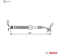BOSCH 1 987 481 150 Brake hose