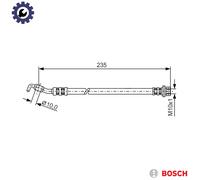 BOSCH 1 987 481 177 Brake hose