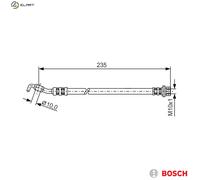 BOSCH 1 987 481 177 Brake hose
