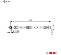 New Brake Hose for CHEVROLET DAEWOO:OPTRA,LACETTI,OPTRA Saloon,NUBIRA Break