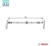 BOSCH 1 987 481 454 Brake hose