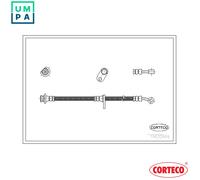 CORTECO 19032669 Brake hose