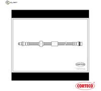 Corteco Brake Hose 19034346 – Flexible Front Axle for Renault/Opel/Vauxhall Vivaro A, Trafic II