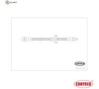 Brake Hose Front Braking Line Tube Replacement Fits BMW X5 CORTECO 19036339
