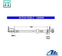 BRAKE HOSE PIPE LINE FOR FORD TRANSIT BUS DRFA DRFB DRFC DRFD DRFE CYFA CYFB
