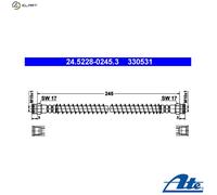 ATE 24.5228-0245.3 Brake hose