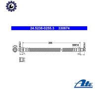 ATE 24.5238-0255.3 Brake hose