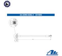 BRAKE HOSE 24.5296-0282.3 FOR HYUNDAI i30/Hatchback/Van/Kombi KIA CEE'D/Combi