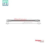2x ✅Fits METZGER 4110791 BRAKE JOSE ⭐UK Seller⭐