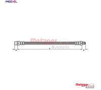 2x ✅Fits METZGER 4110791 BRAKE JOSE ⭐UK Seller⭐