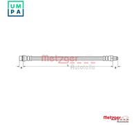 BRAKE HOSE 4110895 FOR DACIA H4D460/450 1.0L 3cyl DUSTER H5H470/480 1.3L 4cyl
