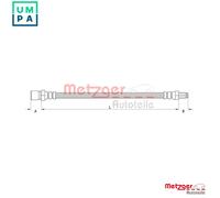 METZGER 4111154 Brake hose