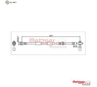 METZGER 4111475 Brake hose