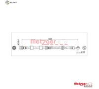 BRAKE HOSE 4111742 FOR MITSUBISHI OUTLANDER/III/SUV/SPORT ECLIPSE/CROSS ASX 1.6L