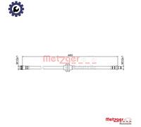 BRAKE HOSE 4111833 FOR RENAULT H4B400/412/408 0.9L 3cyl CAPTUR I K9K856 1.5L