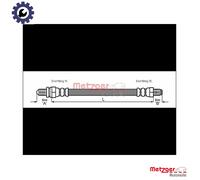 BRAKE HOSE 4112518 FOR FORD ESCORT/Mk/VII/Rural/Turnier/Clipper/NOMADE 1.4L 4cyl