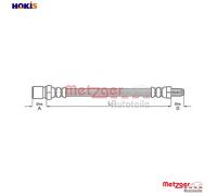 METZGER 4118447 Brake hose