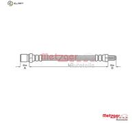 BRAKE HOSE 4118505 FOR FIAT STRADA/Pickup DOBLO/MONOCAB/Box/Body/MPV 1.2L 4cyl