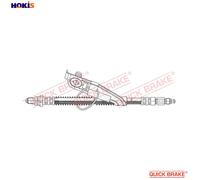 BRAKE HOSE 42.916 FOR FORD FIESTA/Van/IV/Mk COURIER PUMA J4C/J4T/J4R/J4Q 1.3L
