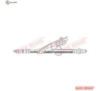 Flexible brake hose with external thread 42.917 QUICK BRAKE for FORD MAZDA