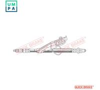 Flexible brake hose with external thread 42.917 QUICK BRAKE for FORD MAZDA