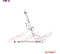 QUICK BRAKE 58.887X Brake hose