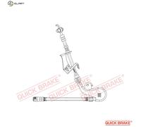 QUICK BRAKE 58.887X Brake hose