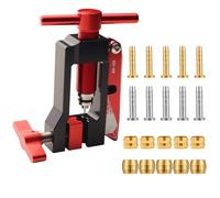 Brake Hose Cutter Upriver Bicycle Hydraulic Hose Fitting Insert Tool Bike Hydraulic Disc Brake Hose Line Cutter Tool for Road Bicycles Mountain Bikes（Black and Red）
