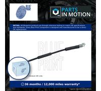 Brake Hose fits JEEP CHEROKEE XJ 2.1D Front Left 84 to 01 Hydraulic Blue Print