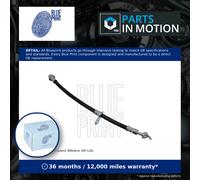 Brake Hose fits TOYOTA AVENSIS 2.0D Rear Right 12 to 18 Hydraulic Blue Print New