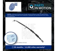 Brake Hose fits FORD FIESTA 1.4D Front Left 2003 on F6JA Hydraulic Blue Print