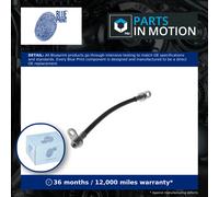 Brake Hose fits CITROEN C-CROSSER VU4HNH 2.2D Rear Inner, Left 2007 on Hydraulic