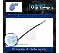 Brake Hose fits NISSAN NAVARA D22, D40 2.5D Front Left 2001 on YD25DDTi Quality