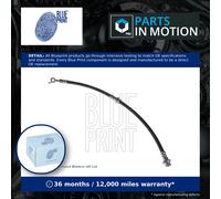 Brake Hose fits NISSAN X-TRAIL T30 2.2D Rear Left 01 to 13 YD22DDTi Hydraulic