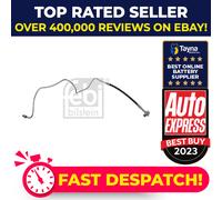 Brake Hose fits SKODA RAPID Rear Left 1.2 1.4 1.6 1.6D 12 to 19 Hydraulic Febi