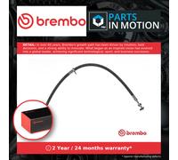 Brake Hose fits TOYOTA COROLLA E12, E15 1.4 Front Left 01 to 13 Hydraulic Brembo