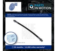 Brake Hose fits TOYOTA AVENSIS VERSO 2.4 01 to 10 2AZ-FE Hydraulic Blue Print