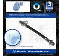 Brake Hose Rear Inner, Left ADT353367 Blue Print Hydraulic 90947W2014 Quality