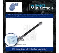Brake Hose fits TOYOTA COROLLA E15 1.4 Rear Inner, Left 06 to 13 4ZZ-FE Quality